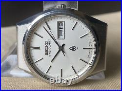 Lot of 3 Vintage SEIKO Quartz Watch/ KING QUARTZ 4823, 5856 For Repair or Parts