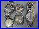 Lot of 5 1960-70’s mechanical watches Seiko, Citizen, Orient for parts, repair