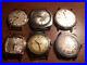 Lot of 6 Men’s Vintage Watches, Not Running, Parts or Repair