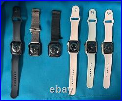 Lot of 6x Apple Smart Watches For Parts or Repairs Only