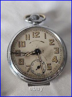 Lot of Pocket Watches, Etc, Wind Up, Cases, For Parts, All Need Repair, NOT WORKING