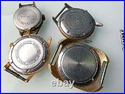 Lot of Vintage Mechanical Watches For Parts or Repair