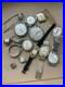 Lot of Vintage Mostly Men’s Watches Untested For Parts or Repair