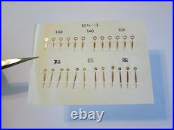 Lot of Vintage Watch Hands Watchmaker Parts Repair Hand