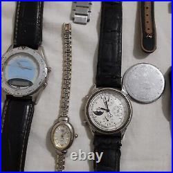 Lot of Watches for Parts or Repair Untested/Not Working