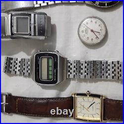 Lot of Watches for Parts or Repair Untested/Not Working