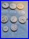 Lot of pocket watch movements for repair or parts