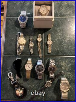 Lot of watches for parts or repair