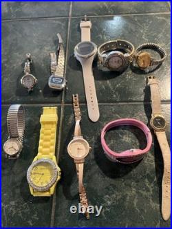 Lot of watches for parts or repair