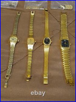Lot of watches for parts or repair TISSOT BULOVA GRUEN SEIKO men's and women's