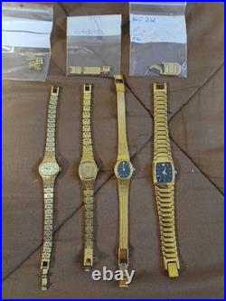 Lot of watches for parts or repair TISSOT BULOVA GRUEN SEIKO men's and women's