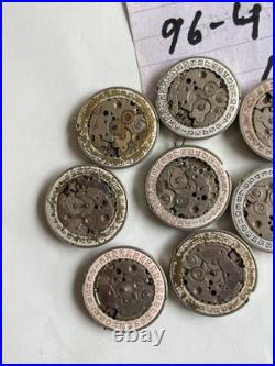 Lot of30 SwissFHF 96/FHF 96-4 Watch Movements-ForParts or Repair Mixed Condition
