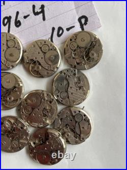 Lot of30 SwissFHF 96/FHF 96-4 Watch Movements-ForParts or Repair Mixed Condition