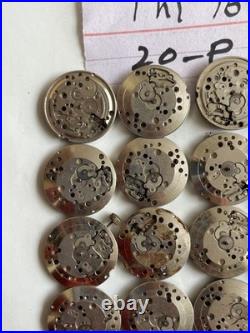 Lot of30 SwissFHF 96/FHF 96-4 Watch Movements-ForParts or Repair Mixed Condition