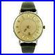 Louvic De Luxe Vintage Mystery Hands Beige Dial S. S Mens Watch For Parts/repairs