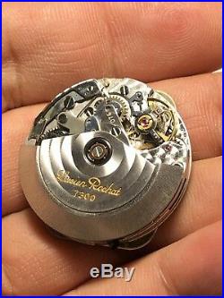 Lucien Rochat 7300 Movement Chronograph Valjoux 7750 Working For Parts Repair