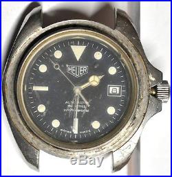 Men Heuer 200m Automatic Watch For Parts/repairs #w280
