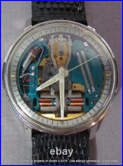 MENS Vintage BULOVA SPACEVIEW ACCUTRON WATCH G33984 AS IS for Parts or Repair MENS Vintage BULOVA SPACEVIEW ACCUTRON WATCH G33984 AS IS for Parts or Repair