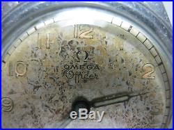 Military Watch Omega Officer Cal. 26.5t3 Pc 1941 Year For Parts Or Repair