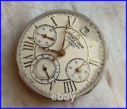 MakTime Poljot Vintage C. 31681 Manual Chronograph Watch Movement Runs For Repair