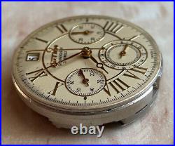 MakTime Poljot Vintage C. 31681 Manual Chronograph Watch Movement Runs For Repair