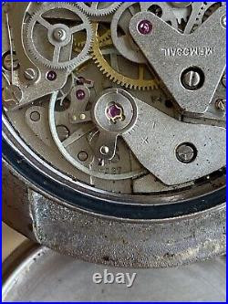Memosail Chronograph Regata Movement Valjoux 7737 Not Working For Parts Repair