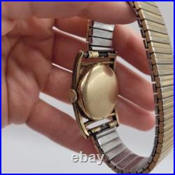 Men's 40s 50s Longines Mainliner Watch 10K Gold Filled Watch FOR PARTS/REPAIR