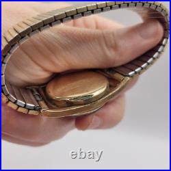 Men's 40s 50s Longines Mainliner Watch 10K Gold Filled Watch FOR PARTS/REPAIR