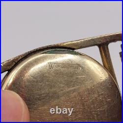 Men's 40s 50s Longines Mainliner Watch 10K Gold Filled Watch FOR PARTS/REPAIR