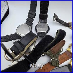 Men's Watch Lot Parts Repair Untested Digital Quartz Vintage Mixed Brands 1.14 l
