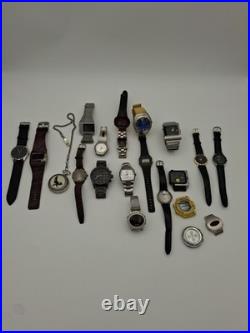 Men's Watch Lot (Skagen, Diesel, Casio, Fosil, Kenneth Cole) For Parts Or Repair