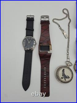 Men's Watch Lot (Skagen, Diesel, Casio, Fosil, Kenneth Cole) For Parts Or Repair