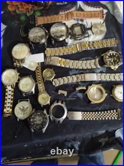 Men's watches vintage for repair or parts