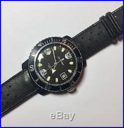 Mens Sovereign Divers Scuba Dive Dupont Delrin Wrist Watch Wind Up Parts Repairs