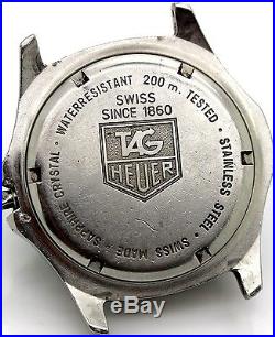 Mens Tag Heuer Professional Wk1113 Quartz Watch Head Parts/repairs Working