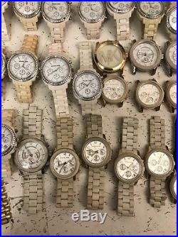 Michael Kors Watch Lot Of 33 Watches Some Fully Working Some For Parts Repairs