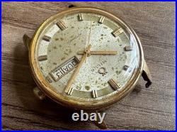 Milus Automatic Date Vintage Mechanical For Parts or Repair