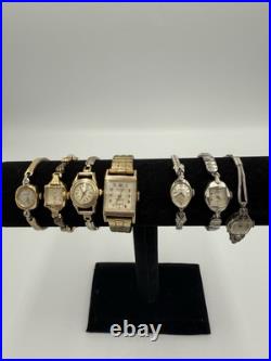 Mix Watch Lot Of 7 Parts/Repair