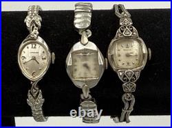 Mix Watch Lot Of 7 Parts/Repair