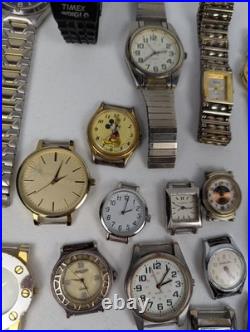 Mixed Lot Of Vintage, modern Watch For Parts Or Repair