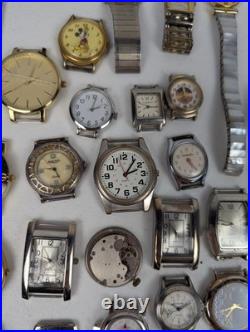 Mixed Lot Of Vintage, modern Watch For Parts Or Repair