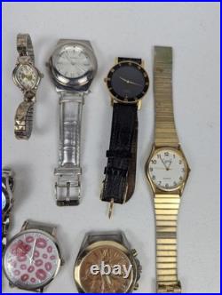 Mixed Lot Of Vintage, modern Watch For Parts Or Repair