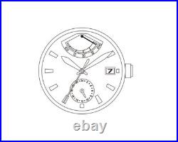 Miyota 9132 Mechanical Automatic Movement Watches Repair Parts