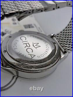 Movado Circa Chrono Stainless Steel Watch 0606803 (35.1.14.1184) for Part/Repair