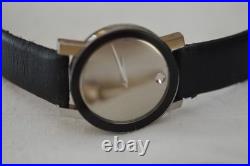 Movado Mirror Dial Watch Sapphire Model 84 G1 1896 not working parts/repair