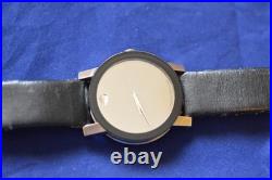 Movado Mirror Dial Watch Sapphire Model 84 G1 1896 not working parts/repair
