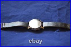 Movado Mirror Dial Watch Sapphire Model 84 G1 1896 not working parts/repair