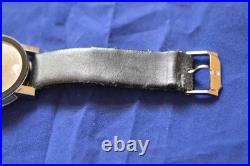 Movado Mirror Dial Watch Sapphire Model 84 G1 1896 not working parts/repair
