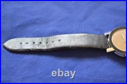 Movado Mirror Dial Watch Sapphire Model 84 G1 1896 not working parts/repair