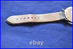 Movado Mirror Dial Watch Sapphire Model 84 G1 1896 not working parts/repair